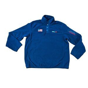 RLX Ralph Lauren Mens XL American FLag Fleece NWOT